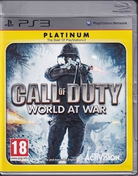 Call of Duty World at War - Platinum - PS3 (B Grade) (Genbrug)